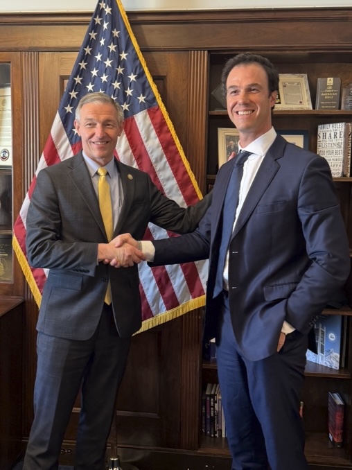 Utah Congressman Mike Kennedy, M.D. and KMX CEO Dr. Zachary Sadow